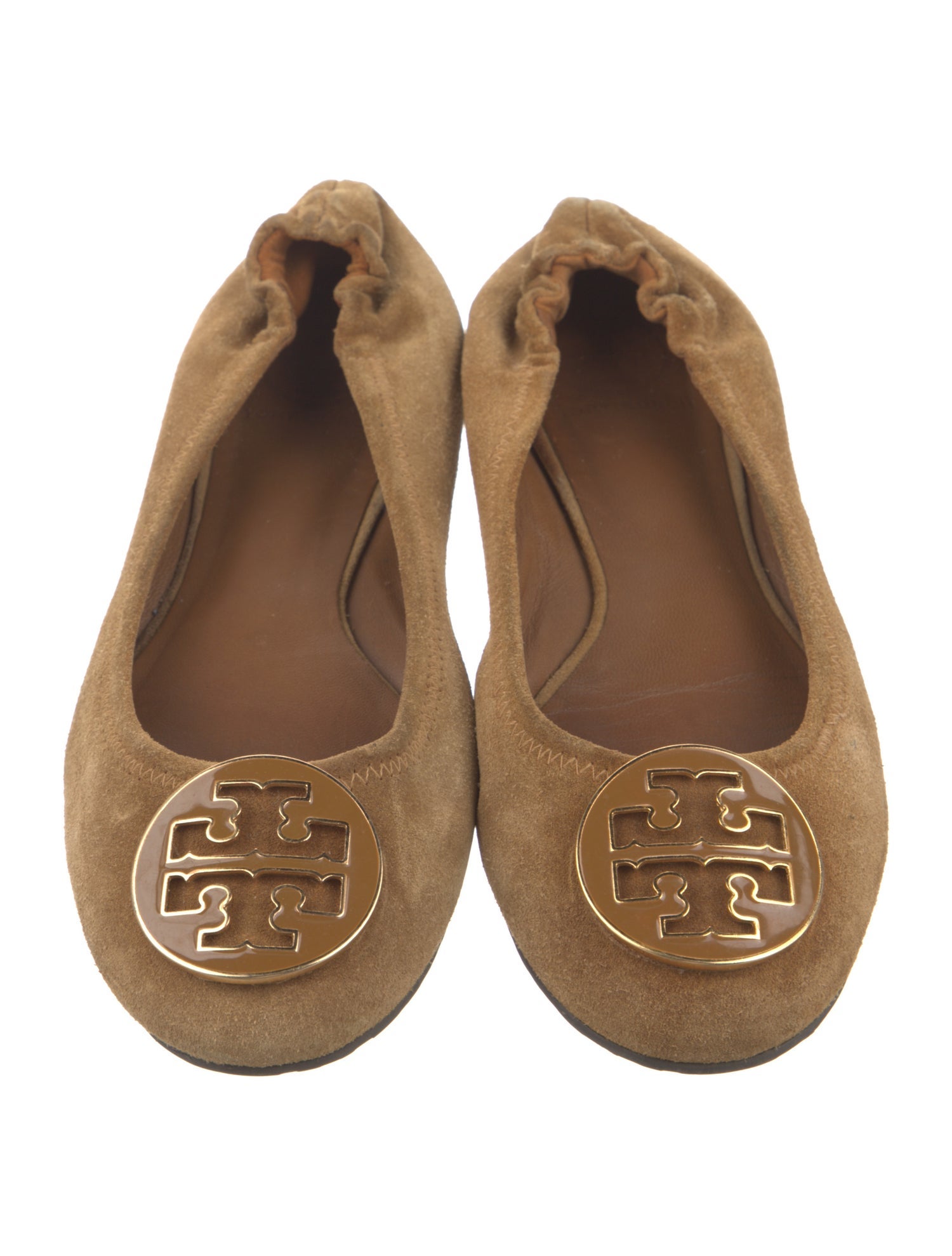 Tory Burch Suede Ballet Flats